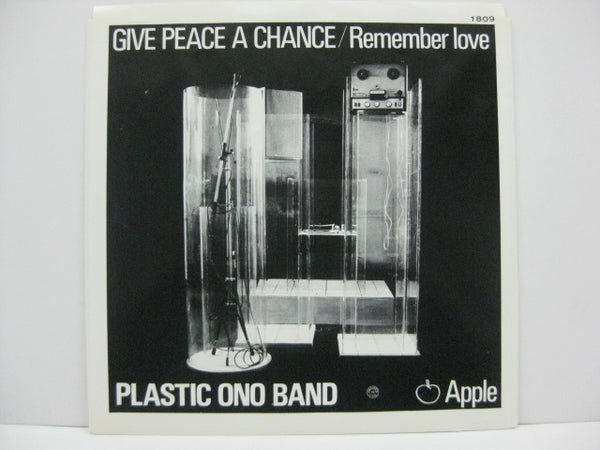 JOHN LENNON (PLASTIC ONO BAND) - Give Peace A Chance (US Orig.+PS/演者名ラベ下部プリント)