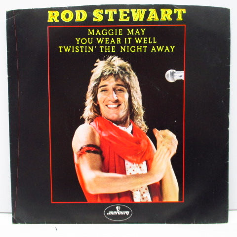 ROD STEWART - Maggie May +2 (UK Orig.7"+PS/Flat Center)