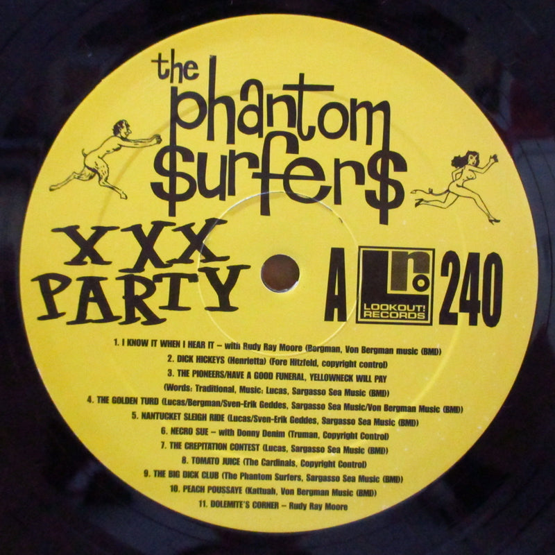 PHANTOM SURFERS, THE (ザ・ファントム・サーファーズ)  - XXX Party (US Orig.LP+Inner)