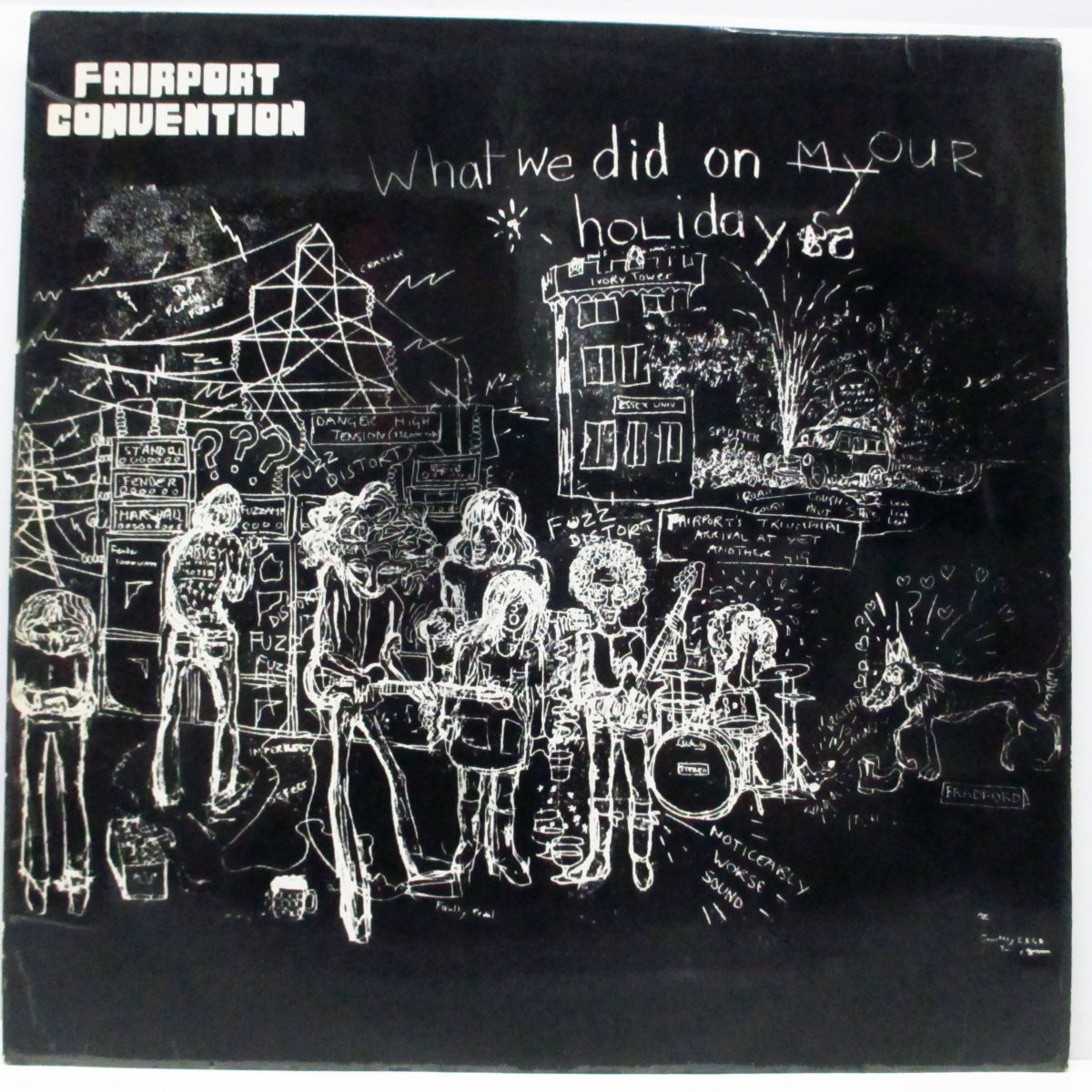 FAIRPORT CONVENTION (フェアポート・コンヴェンション)  - What We Did On Our Holidays (UK '69 サードプレス「白ロゴピンクラベ」LP/両面コーティングジャケ）