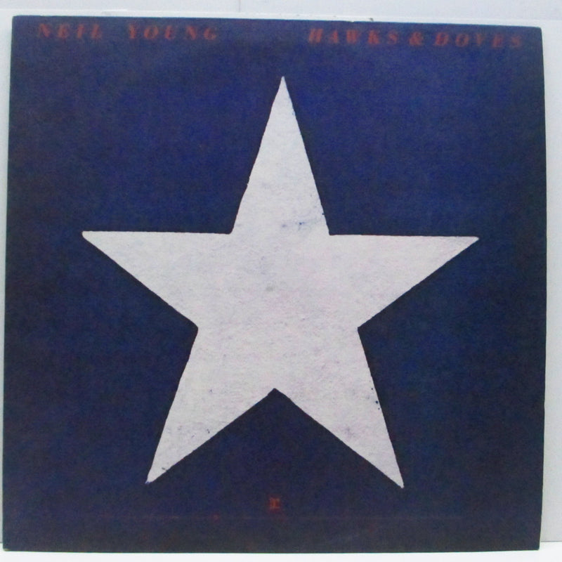NEIL YOUNG - Hawks & Doves (UK Orig.LP/Stickered CVR)