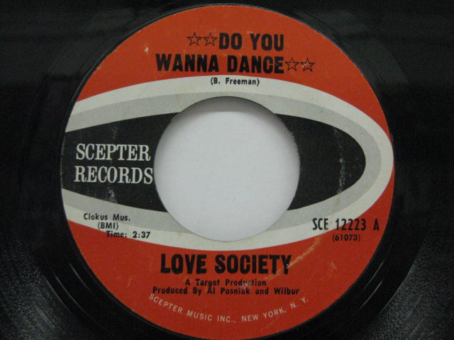 LOVE SOCIETY - Do You Wanna Dance / Without You