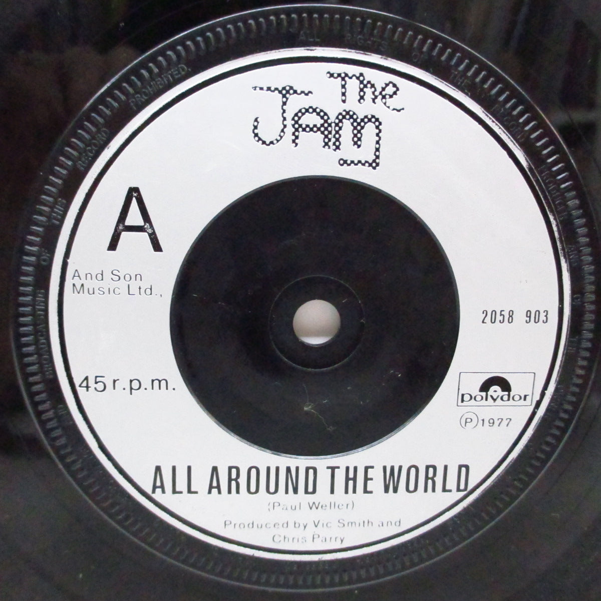 JAM, THE (ザ・ジャム) - All Around The World (UK オリジナル 7