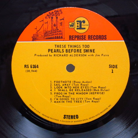 PEARLS BEFORE SWINE (パールズ・ビフォア・スワイン)  - These Things Too (US Orig.Stereo LP)