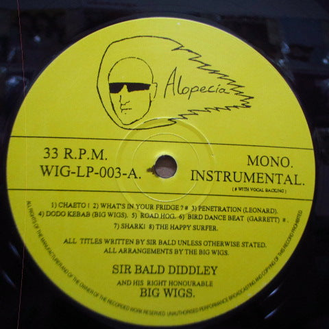 SIR BALD DIDDLEY AND HIS RIGHT HONOURABLE BIG WIGS - What's In Your Fridge? (UK Orig.Mono LP)