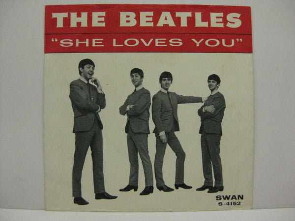 BEATLES - She Loves You (US 2nd Press+PS)