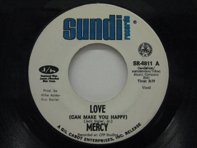 MERCY - Love / Fire Ball (Black Vinyl)
