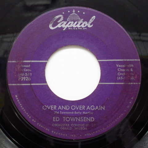 ED TOWNSEND - For Your Love / Over And Over Again