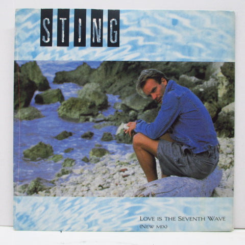 STING - Love Is The Seventh Wave (UK Orig.7"+PS/Paper)