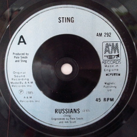 STING - Russians (UK Orig.7"+PS)