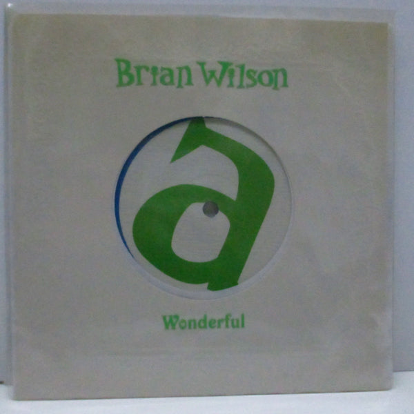 BRIAN WILSON (ブライアン・ウィルソン)  - Wonderful (EU 5,000枚限定ブルーヴァイナル 7"+Printed PVC)