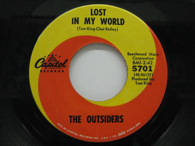 OUTSIDERS (US)  - Lost In My World / Respectable (US Orig.7")