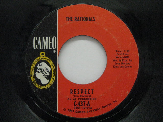 RATIONALS - Respect / Felin' Lost (Re 7"/Cameo-437)