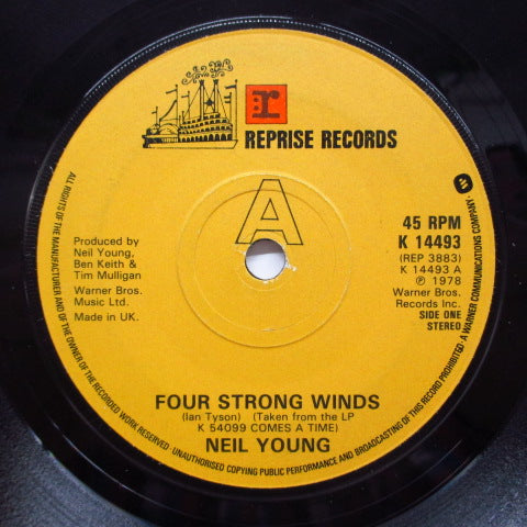 NEIL YOUNG - Four Strong Winds (UK Orig.)