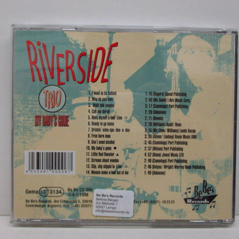 RIVERSIDE TRIO - My Baby's Gone (German Orig.CD)