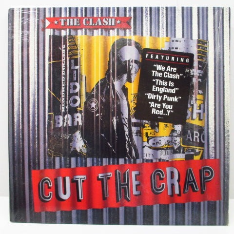 CLASH, THE - Cut The Crap (US Orig.LP/Red Title CVR)