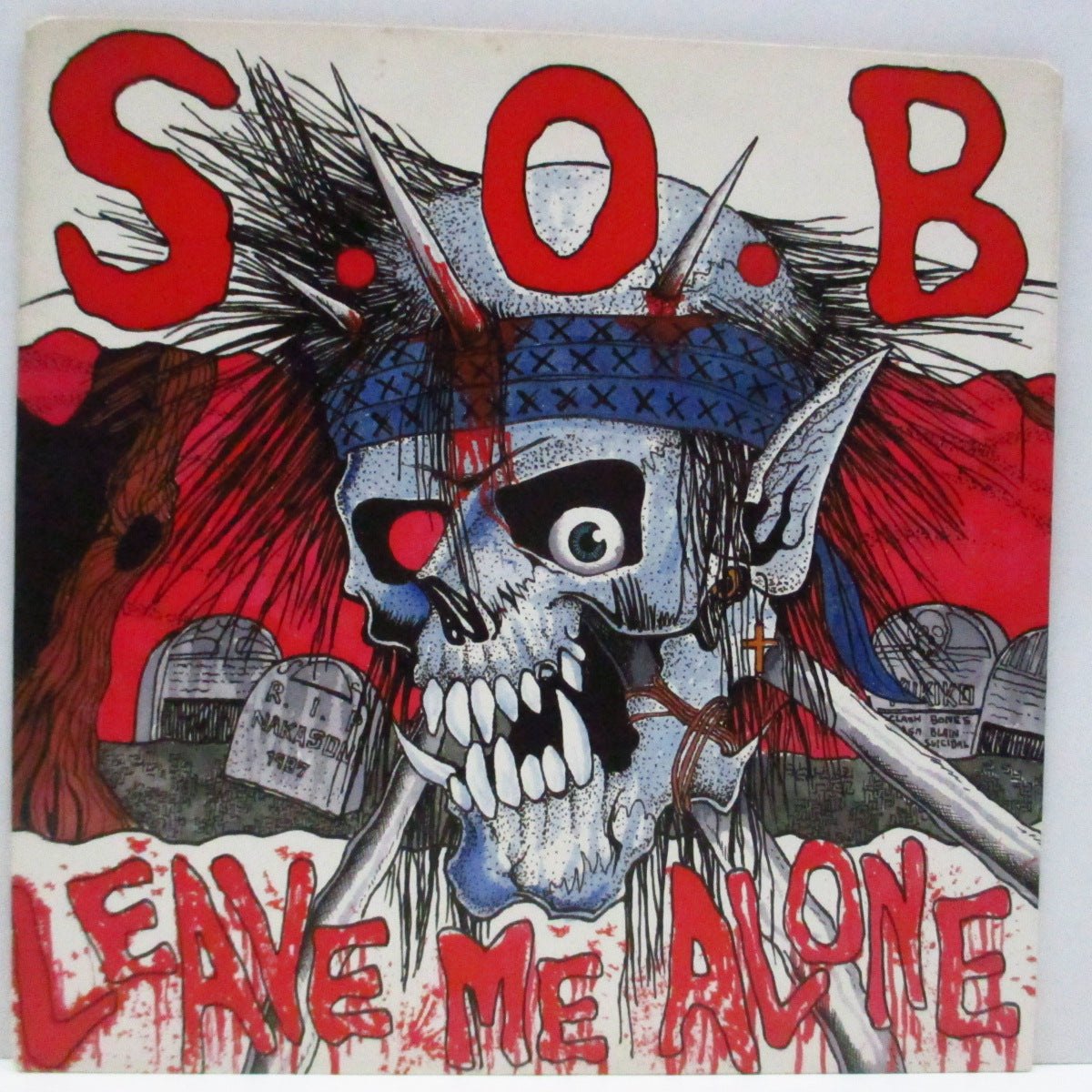 S.O.B. - Leave Me Alone (Japan Orig.7")