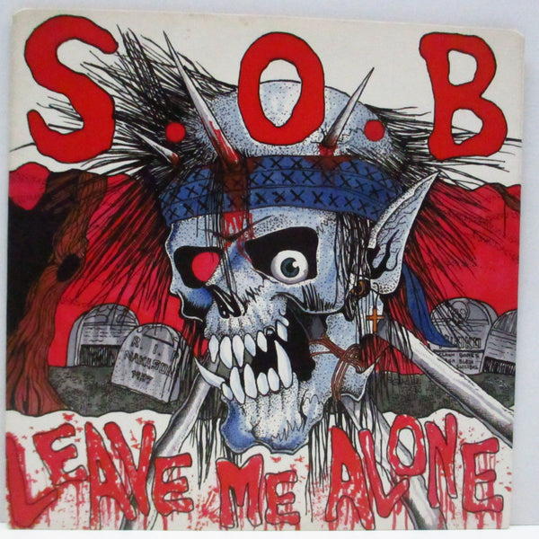 S.O.B. - Leave Me Alone (Japan Orig.7")