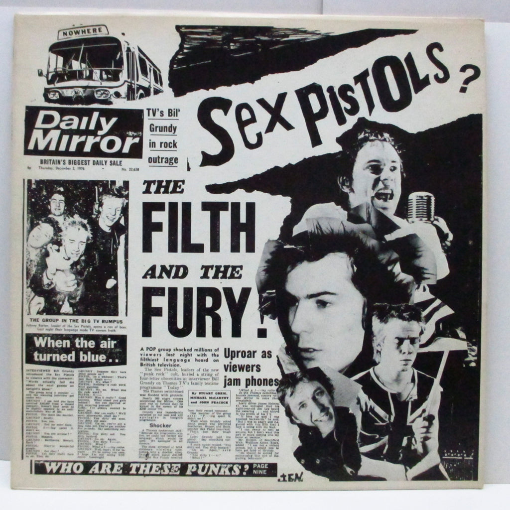 SEX PISTOLS (セックス・ピストルズ) - The Filth And The Fury (US Unofficial LP)