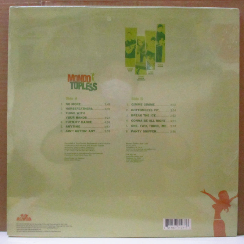 MONDO TOPLESS (モンド・トップレス)  - Go Fast! (US オリジナル LP/廃盤 New)