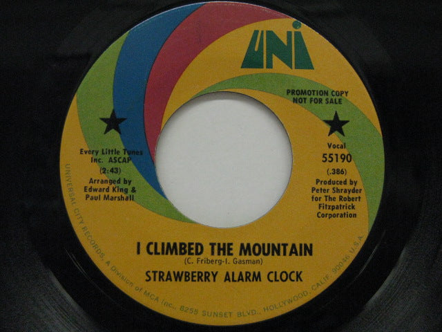 STRAWBERRY ALARM CLOCK - I Climbed The Mountain / Three (US Promo)
