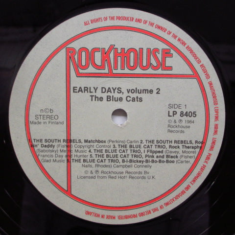 BLUE CATS - Early Days Vol.2 (N.EU Orig.LP)