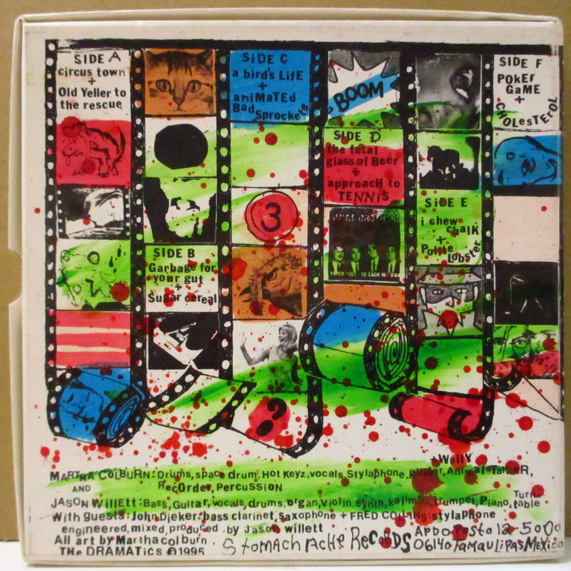 DRAMATICS, THE (ドラマチックス)  - Garbage For Your Gut (US Ltd.Color Vinyl 3x7"/Box Set)