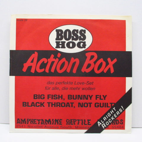 BOSS HOG - Action Box (US Orig.Red & Black Vinyl 2x7"")
