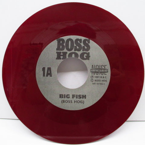 BOSS HOG - Action Box (US Orig.Red & Black Vinyl 2x7")