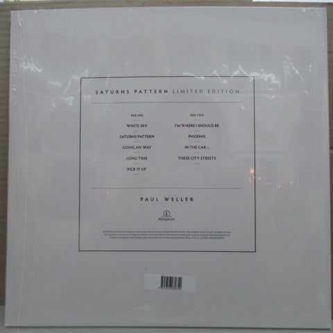 PAUL WELLER - Saturns Pattern (UK-EU Ltd.Clear Vinyl 180g  LP/Stickered CVR)