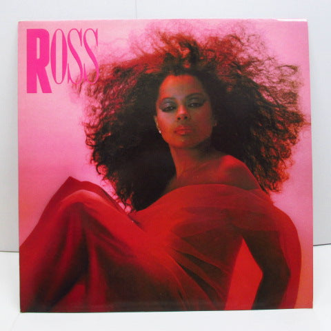 DIANA ROSS - Ross (UK Orig.LP/Promo Sticker Embossed CVR)
