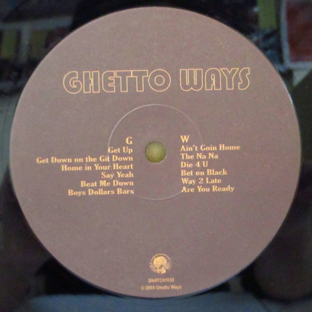 GHETTO WAYS (ゲットー・ウェイズ)  - Solid Brown (German オリジナル LP/廃盤 New)