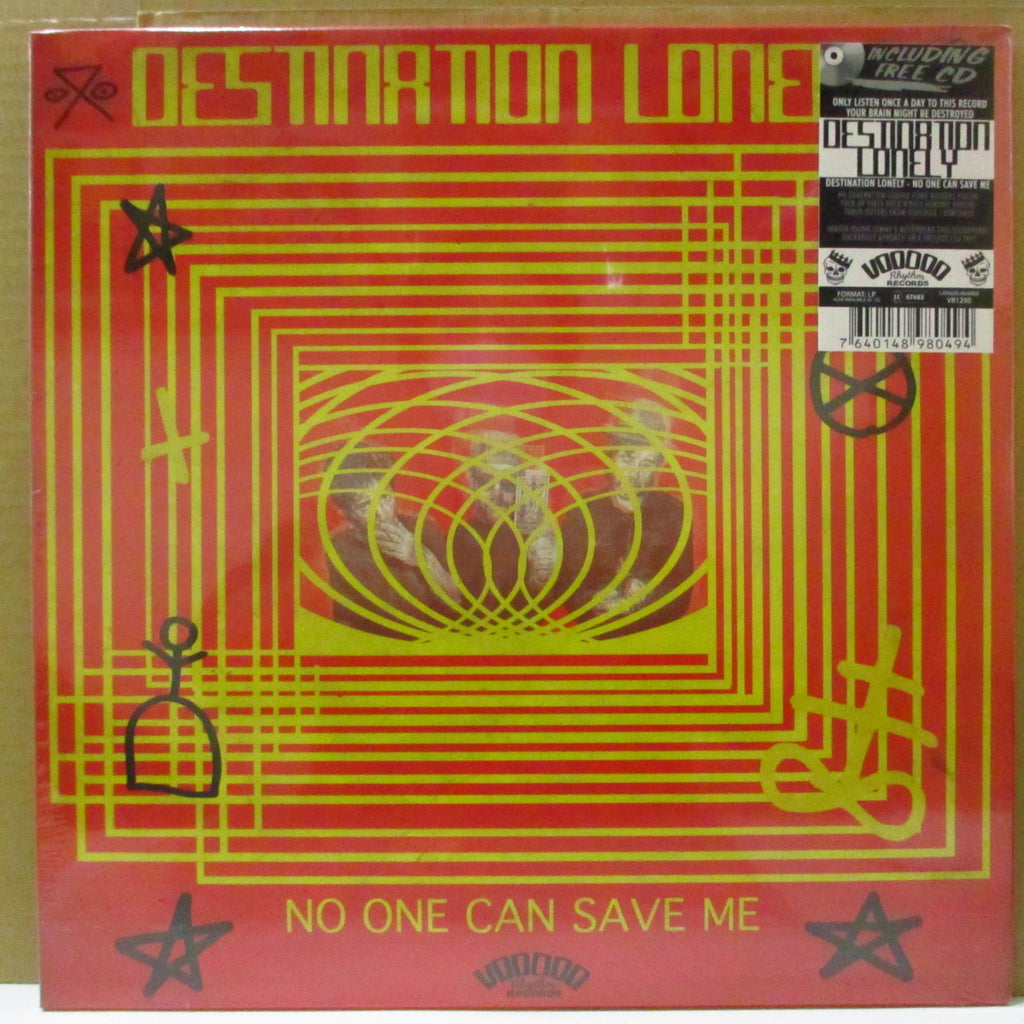 DESTINATION LONELY (デスティネーション・ロンリー) - No One Can Save Me (Swiss オリジナル  LP+CD-レアステッカー付きジャケ/廃盤 New)