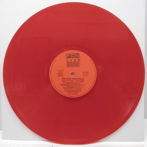 NEW YORK DOLLS - Red Patent Leather 春 (France Ltd.Red Vinyl LP)