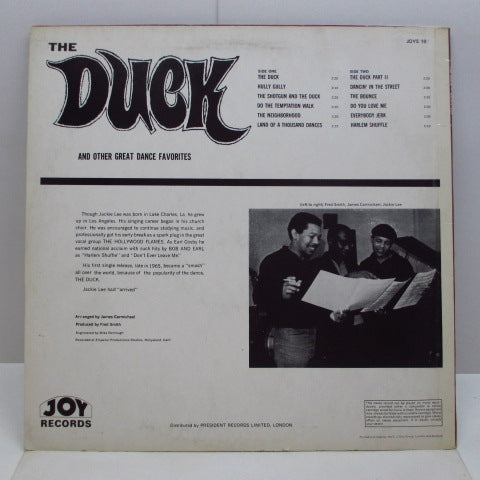 Jackie Lee the duck (uk'71 re stereo LP / CS)