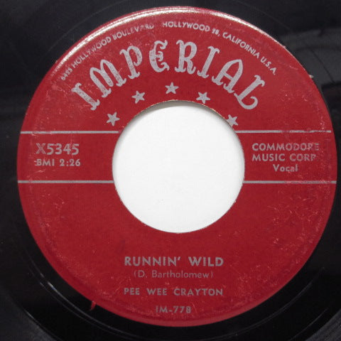 PEE WEE CRAYTON - Runnin' Wild (Orig)