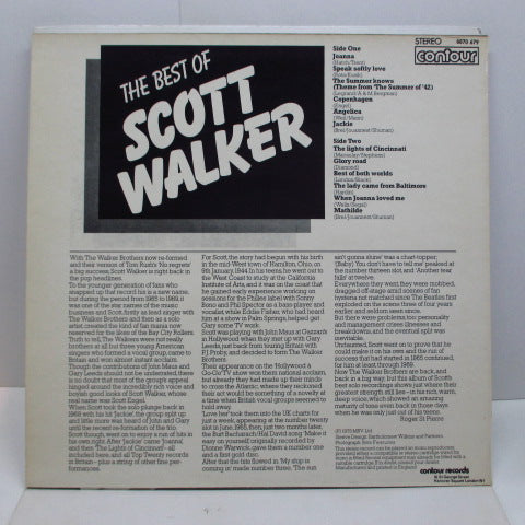 SCOTT WALKER - The Best Of Scott Walker (UK Orig)