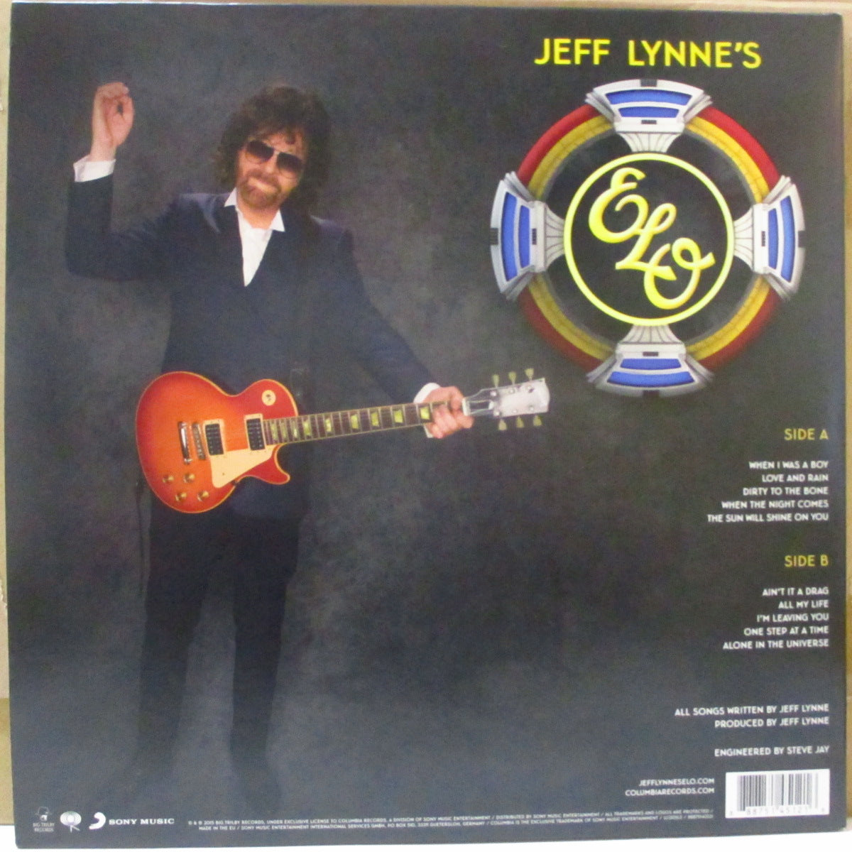 ELECTRIC LIGHT ORCHESTRA (Jeff Lynne's ELO) (エレクトリック・ライト・オーケストラ)  - Alone In The Universe (EU オリジナル 180g LP+インナー/光沢見開きジャケ)