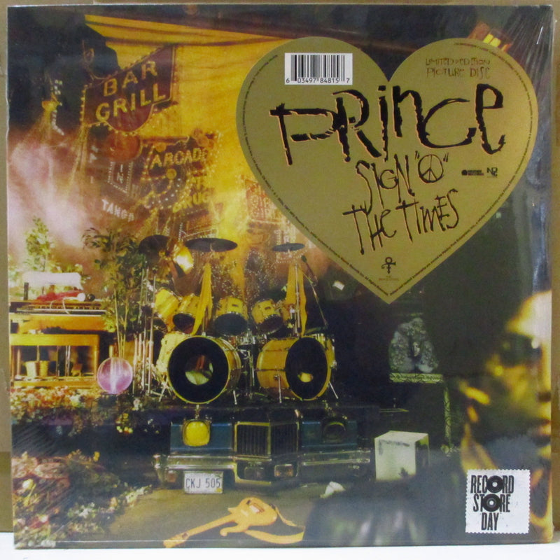 PRINCE (プリンス)  - Sign "O" The Times (US-EU '20 RSD 限定復刻再発ピクチャー 2xLP/　レアステッカー付き見開きジャケ)