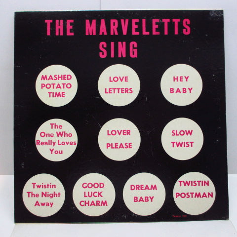 MARVELETTES - The Marvelettes Sing (US '63 Re Mono LP)