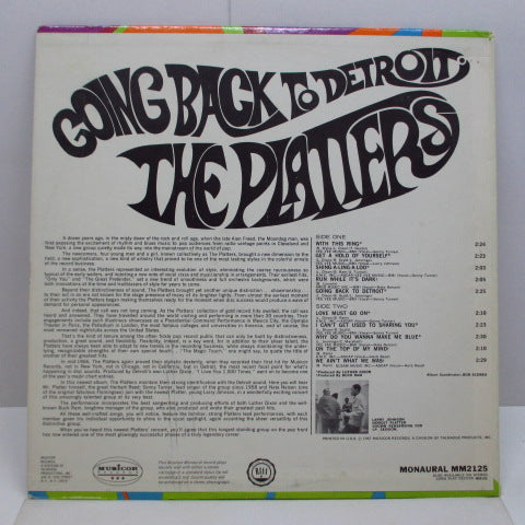 PLATTERS - Going Back To Detroit (US Orig.Mono LP)