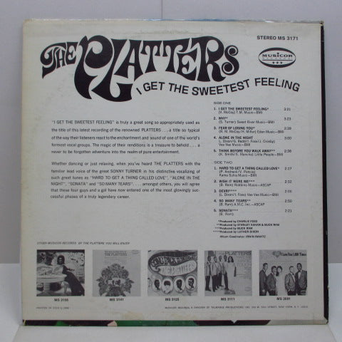 PLATTERS - I Get The Sweetest Feeling (US Orig.Stereo LP)