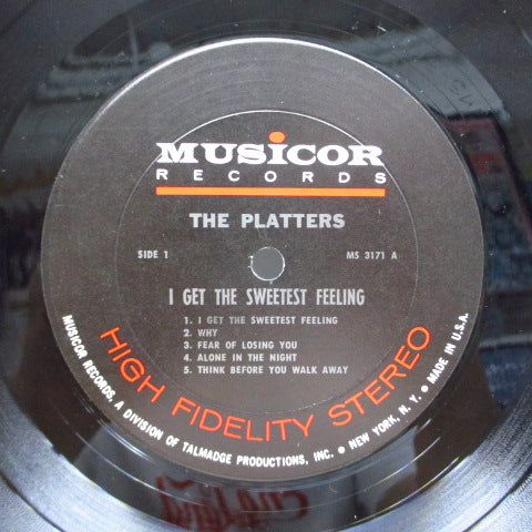 PLATTERS - I Get The Sweetest Feeling (US Orig.Stereo LP)