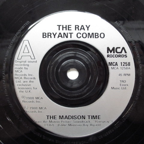 RAY BRYANT COMBO / JAN BRADLEY - The Madison Time (UK O.S.T)