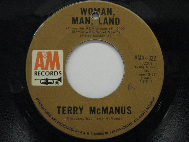TERRY McMANUS - Woman, Man, Land / Love Is Wine
