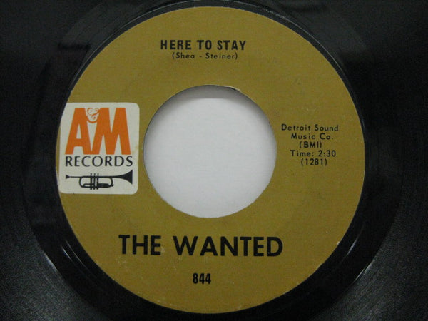 WANTED - Here To Stay / In The Midnight Hour (US Orig)