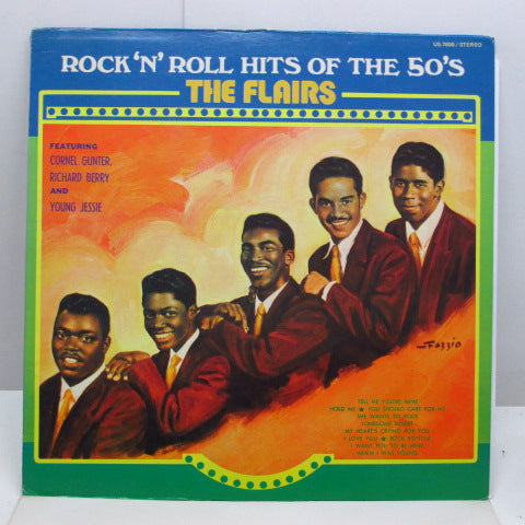FLAIRS - Rock'n'Roll Hits Of The 50's (70's Re Stereo LP)