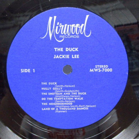 JACKIE LEE (ジャッキー・リー)  - The Duck (US Orig.Blue Label Stereo LP)