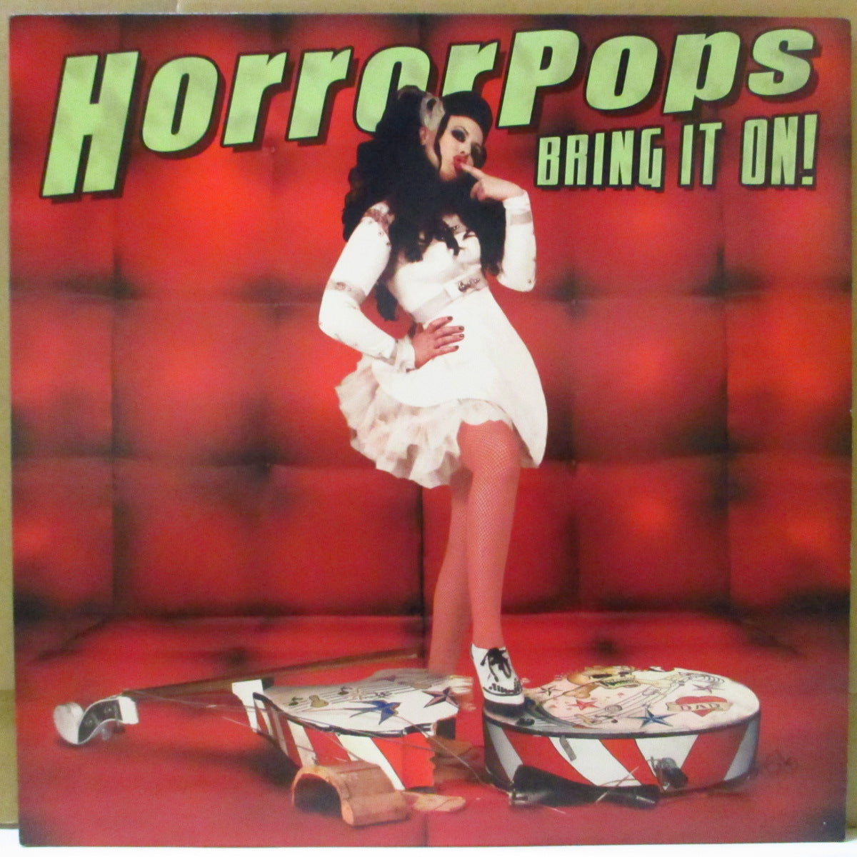 HORRORPOPS (ホラーポップス)  - Bring It On! (US Limited Red Vinyl LP+Inner)