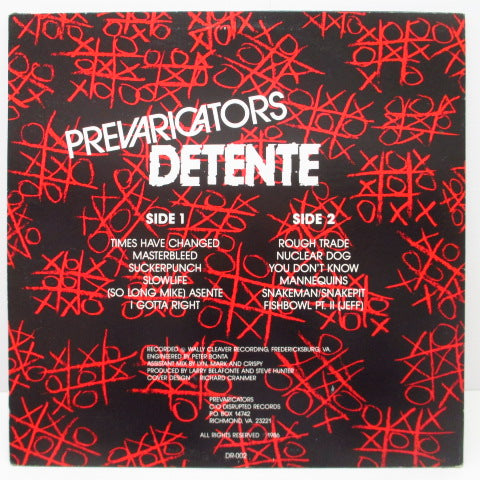 PREVARICATORS, THE - Detente